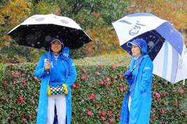 昨年は強豪インビー・パーク、ユ・ソヨン組相手に引き分けた上田桃子と原江里菜!(撮影:ALBA)