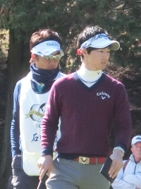 前半2つ伸ばした石川遼、1打差3位Tに浮上(撮影:ALBA)