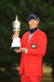 国内メジャー初優勝!最高の形で2015年を締めくくった(撮影:福田文平)