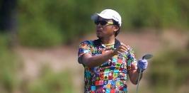 22位Tで最終日に臨む片山晋呉!(写真:大会提供)