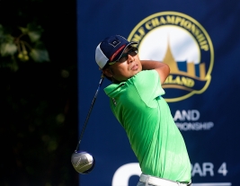充実の4日間となった片山晋呉は12位Tに(写真:大会提供)