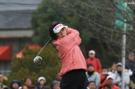 36位で日本人最上位をキープした大山志保!(撮影:ALBA)