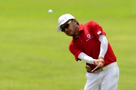アジア選抜苦戦、片山晋呉組は惜敗(Photo by Arep Kulal/Getty Images)