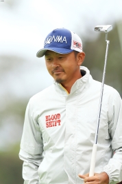 岩田は暫定9位、来週の出場権を得られるトップ10以内をキープしている(撮影:岩本芳弘)
