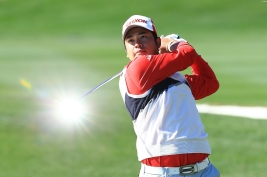 松山英樹、去年は惜敗だけに今年こそは…!(撮影:岩本芳弘)
