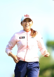 初めて賞金女王として迎える新シーズン、開幕戦スタートダッシュをかけることが出来るか?(撮影:岩本芳弘)