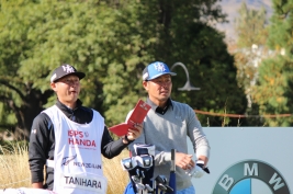 2日目で首位に浮上した谷原秀人!(写真:大会提供)