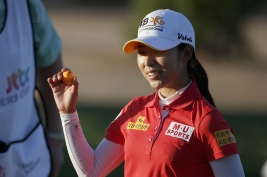 LPGA史上最少のハーフ“27”をマーク! (Photo by Todd Warshaw/Getty Images)