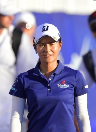 2打差を追いかける立場となった宮里藍、逆転でメジャー初制覇を狙う(撮影:上山敬太)