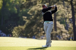 ボギー発進もすぐにバーディ奪取!(写真は3R)(撮影:GettyImages)