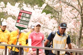 ツアー2勝目の菊地絵理香が日本人最上位に!(撮影:ALBA)