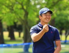 上位フィニッシュで被災地に元気を届けたい(撮影:福田文平)