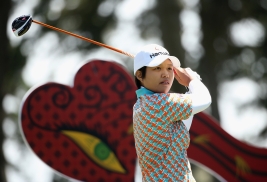 ツアー2勝目に王手をかけた野村(撮影:GettyImages)