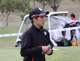 チャレンジトーナメント2戦目に挑む長谷川祥平 (写真提供:JGTO)