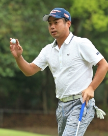 2週連続優勝へ向けて好スタートを切った池田(撮影:米山聡明)