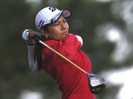 宮里藍は53位タイ 最終日の上位浮上はなるか?(撮影:GettyImages)