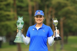 レクシー・トンプソンが日本メジャーで圧勝!(撮影:ALBA)