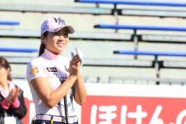 大会3連覇に挑むイ・ボミ(撮影:ALBA)