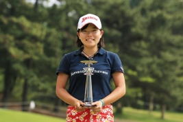 6位に入りベストアマチュアに輝いた勝みなみ(撮影:ALBA)