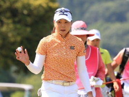 惜しくも優勝には届かず…上原美希は自己ベスト2位タイで3日間を終える(撮影:ALBA)