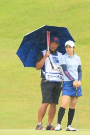 ツアー初優勝なるか 地元徳島での戦いに挑む堀琴音(撮影:ALBA)
