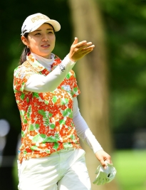 初日1打差4位タイと好位置につけた辻(撮影:上山敬太)