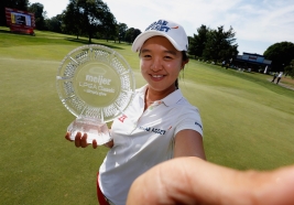 今季2勝目を手にしたキム・セヨン(撮影:GettyImages)