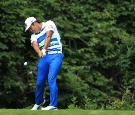 首位タイに浮上した谷原秀人(撮影:米山聡明)