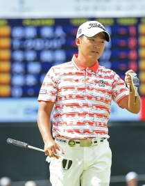 今平、この大会2年連続の上位フィニッシュ!運にも恵まれた(撮影:米山聡明)
