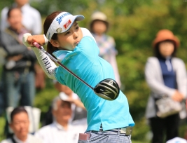 3アンダーの4位タイスタート 苦しんだ前半戦から復調傾向を見せている森美穂(撮影:ALBA)