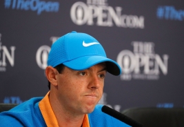 マキロイは出場辞退 全英オープンでは厳しい質問も飛んだ(撮影:GettyImages)