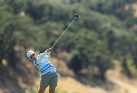 キャプテン宮里美香がチームを引っ張る(※写真は全米女子)(撮影:岩本芳弘)