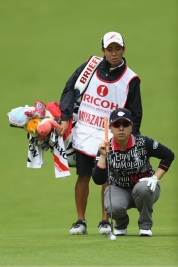 グリーン周りの小技でしのいだ一日 2日目も粘りのゴルフで上位を目指す(撮影:GettyImages)