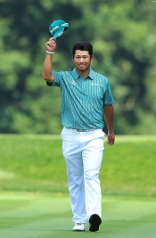 首位とは5打差!久々にメジャーの決勝ラウンドを戦う松山英樹(撮影:岩本芳弘)