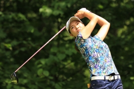 好スタートを切った藤田光里、地元で優勝を果たせるか(撮影:ALBA)