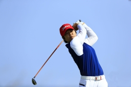 五輪のプレッシャーを感じながら懸命に耐えた野村敏京(撮影:福田文平)