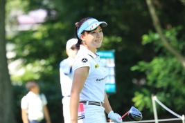 好調が続く香妻琴乃 「もっとスコアが出そう」とどん欲に上を目指す(撮影:ALBA)