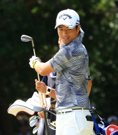 単独首位でフィニッシュし、最終日を迎える石川遼(撮影:ALBA)