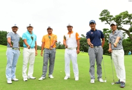 国内初となるニアピンコンテストが試合後に行われた この中で優勝を手にするのは…?(撮影:上山敬太)