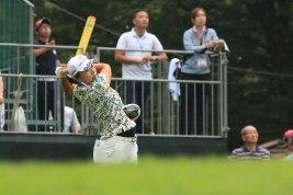 永峰はショット改善で上位発進(撮影:秋田義和)
