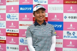 3打差をつけて首位に浮上した小林(LPGA提供)