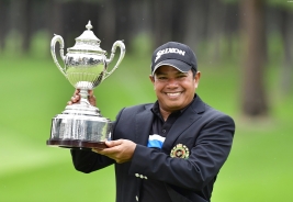 圧倒的な強さで今季3勝目を挙げたプラヤド・マークセン(撮影:岩井康博)
