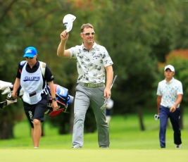 ジョーンズ、短尺パターで初めての優勝(撮影:米山聡明)