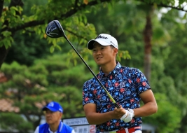 今平、最終日に伸ばし3戦連続のトップ10フィニッシュ(撮影:赤澤亮丈)