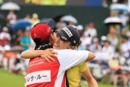 前週は欠場したテレサルーは6位をキープ(写真はマンシングウェアレディス)(撮影:秋田義和)