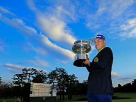 初の国内メジャータイトルを手にした松山英樹は13位にランクアップ(撮影:米山聡明)