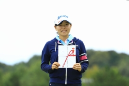 14ランクアップの129位につけた勝みなみ(撮影:福田文平)