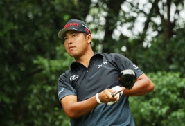 6アンダー・暫定3位タイでフィニッシュした松山英樹(撮影:GettyImages)