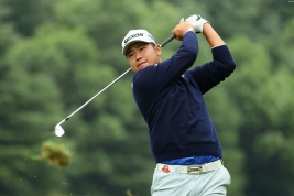 単独首位に躍り出た松山英樹(撮影:GettyImages)