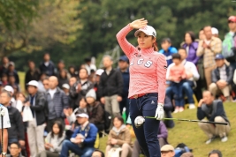 4位タイフィニッシュのイ・ボミ 迫る申ジエの影にドキドキ…?(撮影:小路友博)
